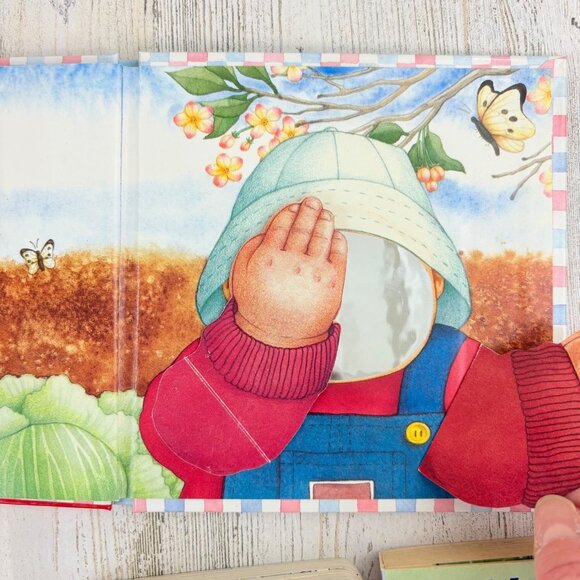 Lot of 3 Vintage Lift Flap Board Books Kids Baby Little Critter Peekaboo Bunny - Picture 4 of 10